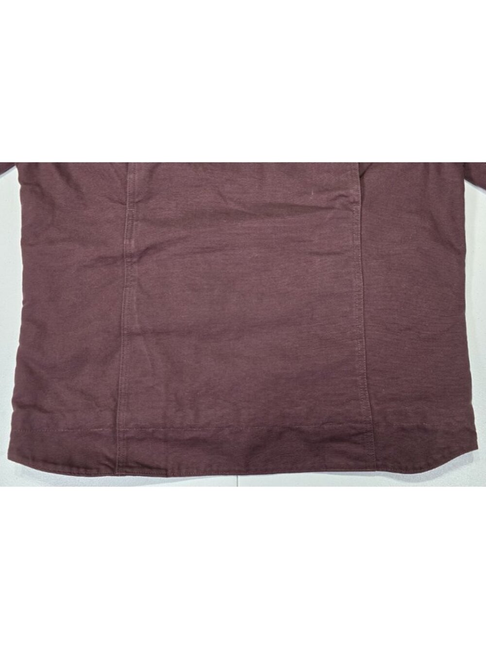 Carhartt Full Zip Duck Canvas Hooded Sherpa Lined Work Coat Jacket Women's L New - Picture 16 of 16
